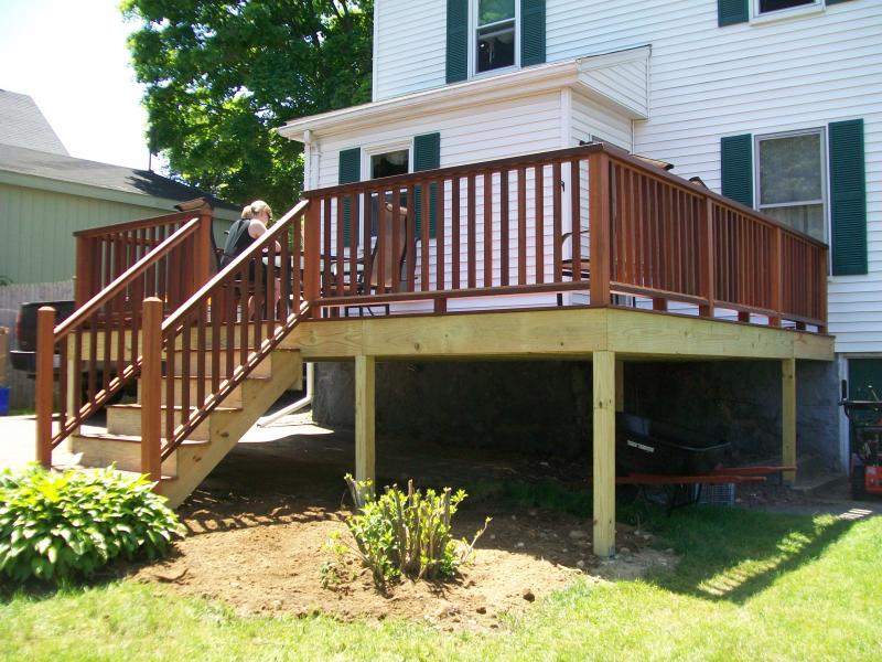 Mahogany Deck